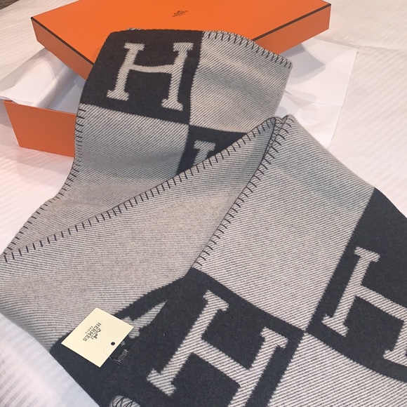 Hermes Other - NEW! Authentic Hermes Avalon Throw Blanket with original receipt